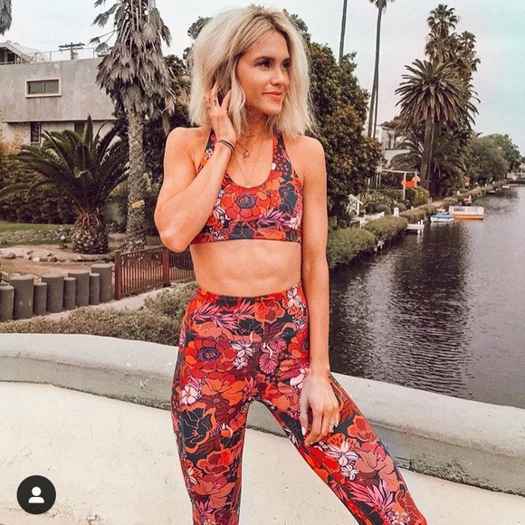 Free People Pants - Floral activewear